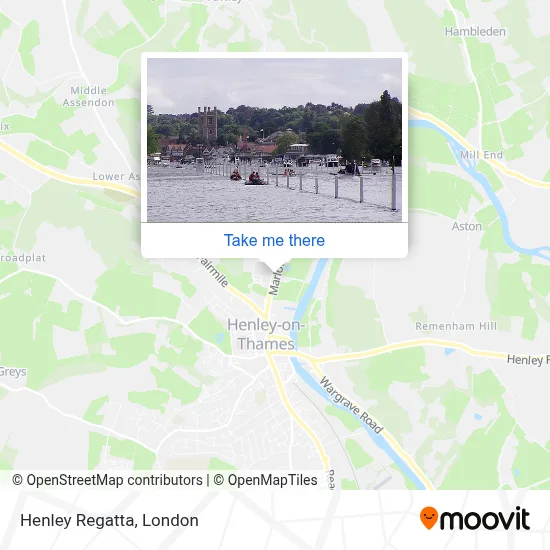 How to Get to Henley Regatta in South Oxfordshire by Bus or Train?