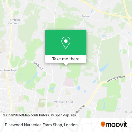 Pinewood Nurseries Farm Shop map