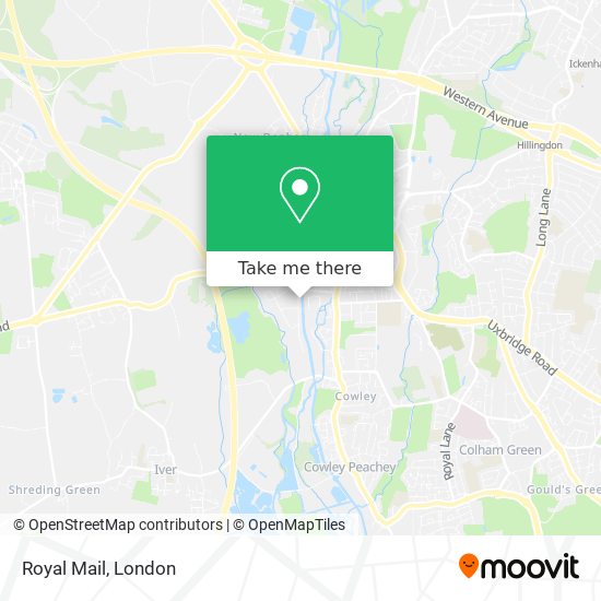 Royal Mail map