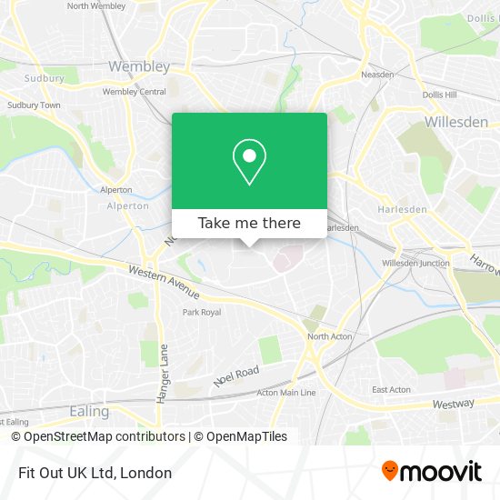 Fit Out UK Ltd map