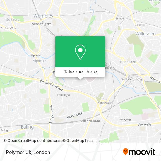 Polymer Uk map