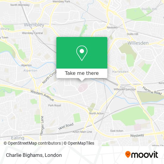 Charlie Bighams map