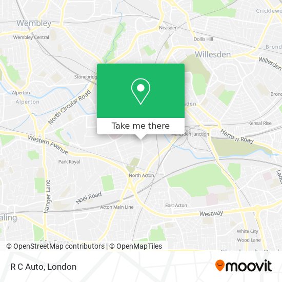 R C Auto map