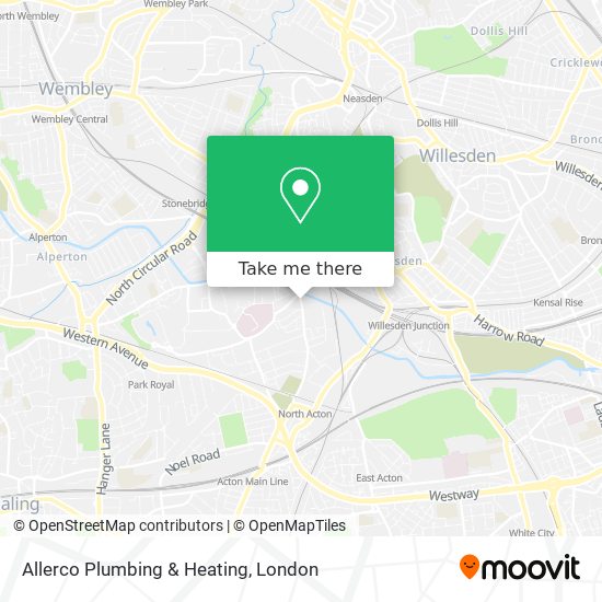 Allerco Plumbing & Heating map