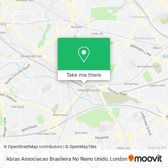 Abras Associacao Brasileira No Reino Unido map
