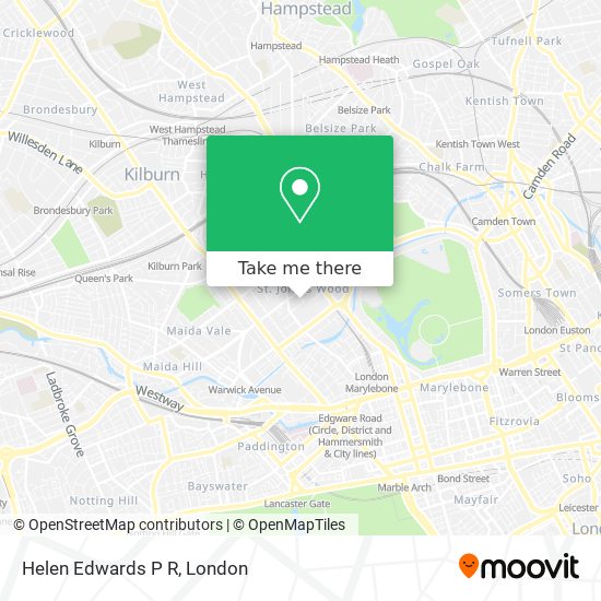 Helen Edwards P R map