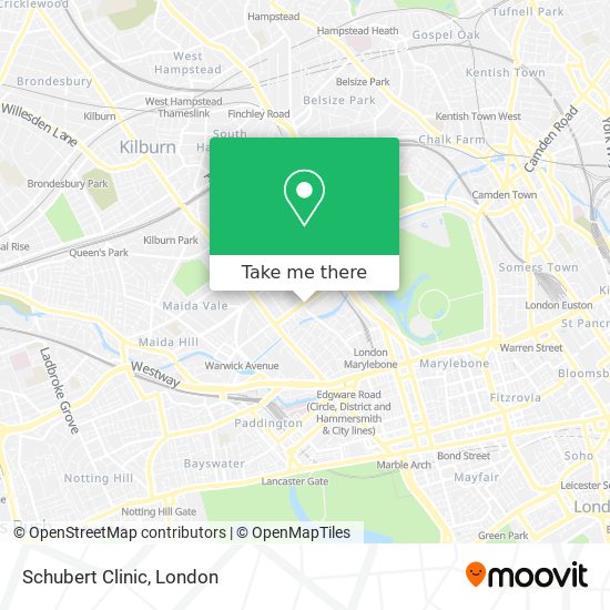 Schubert Clinic map