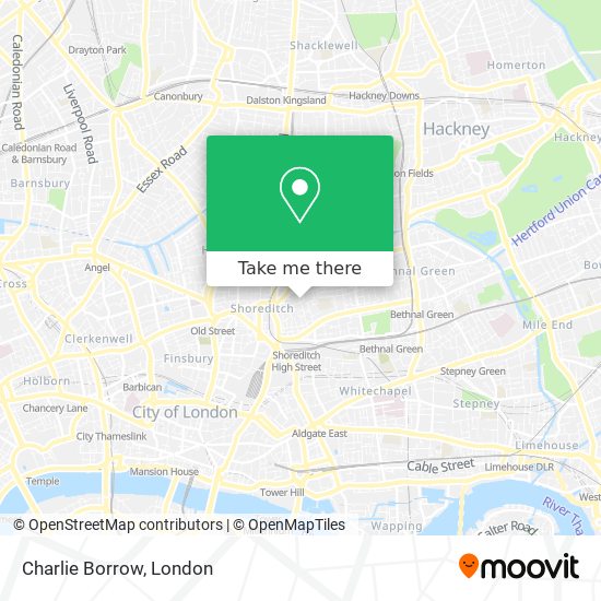 Charlie Borrow map