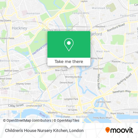 Children's House Nursery Kitchen map