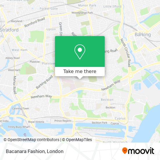 Bacanara Fashion map