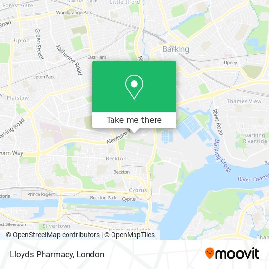 Lloyds Pharmacy map