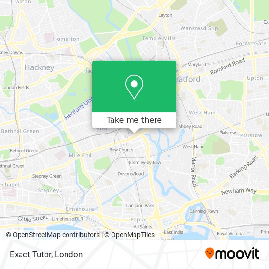 Exact Tutor map