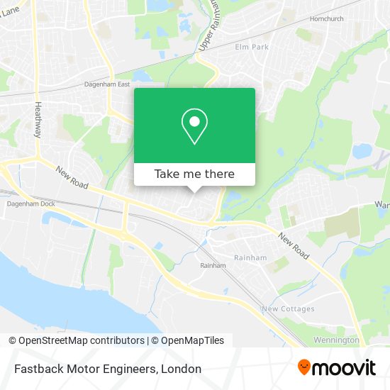 Fastback Motor Engineers map