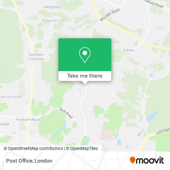 Post Office map