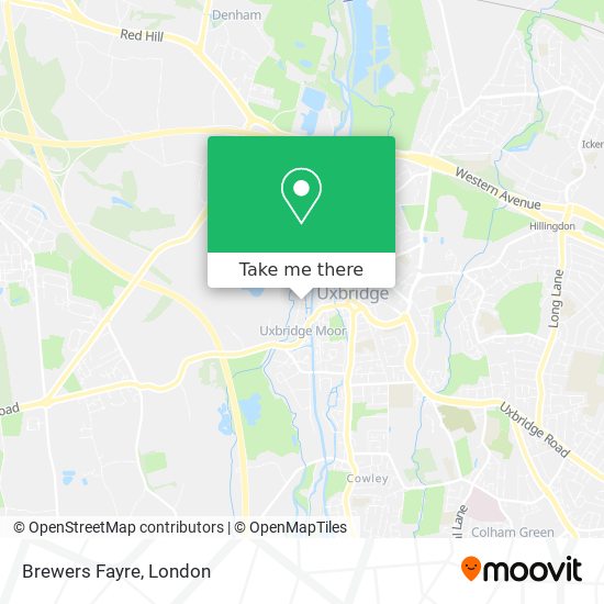 Brewers Fayre map