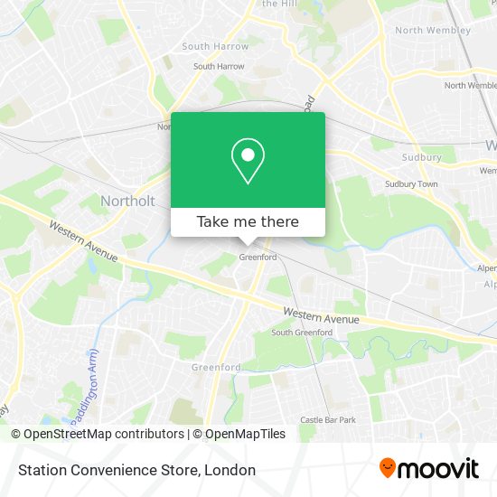 Station Convenience Store map