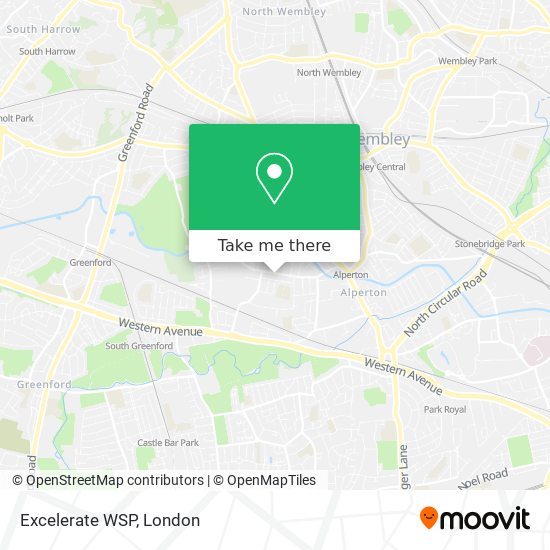 Excelerate WSP map