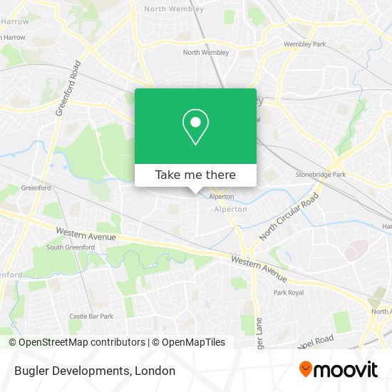 Bugler Developments map