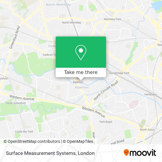 Surface Measurement Systems map