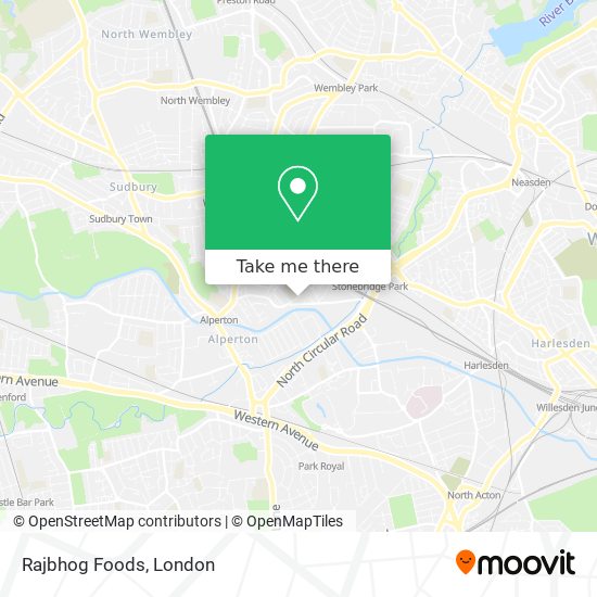 Rajbhog Foods map