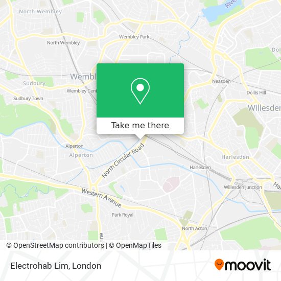 Electrohab Lim map