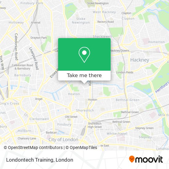 Londontech Training map