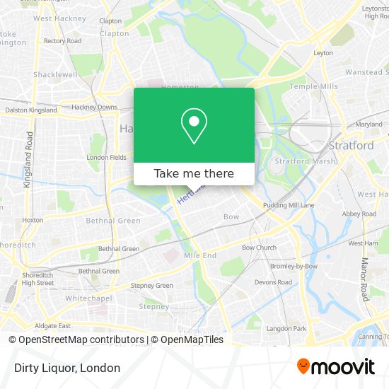 Dirty Liquor map