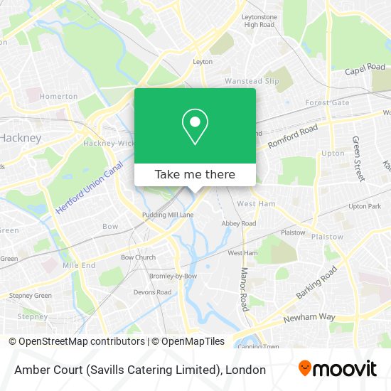 Amber Court (Savills Catering Limited) map