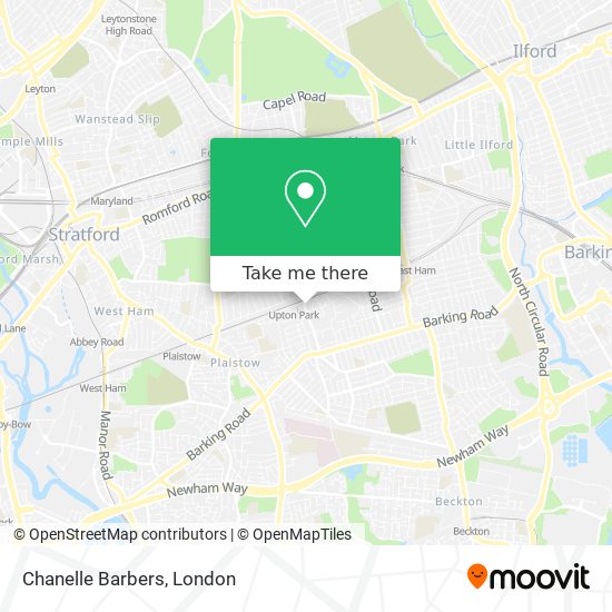 Chanelle Barbers map