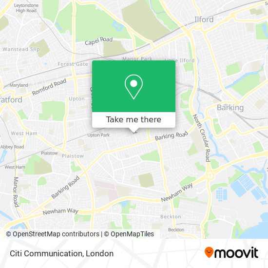 Citi Communication map