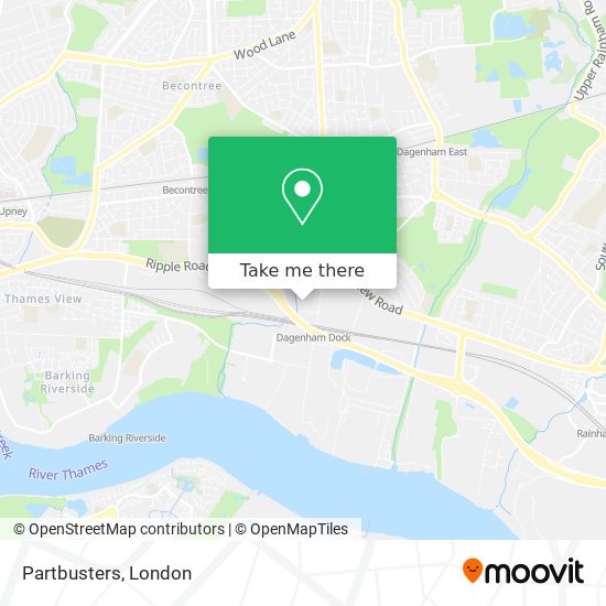 Partbusters map