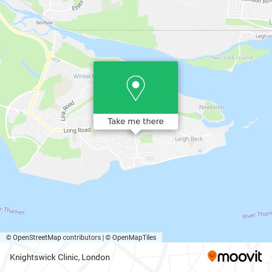 Knightswick Clinic map