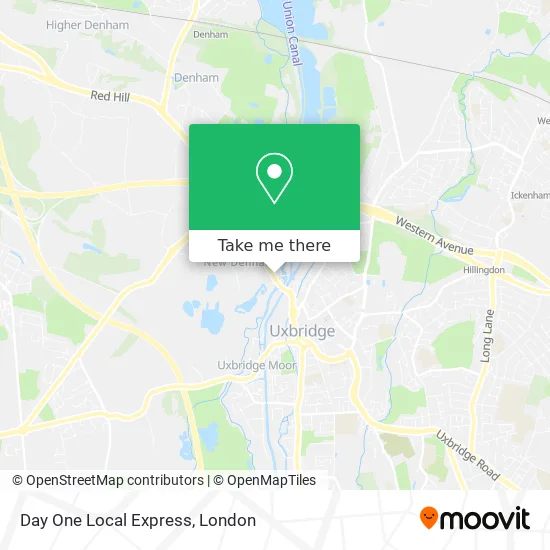 Day One Local Express map