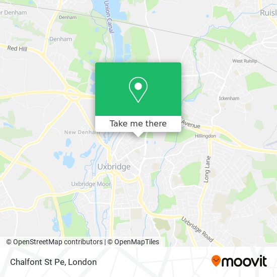 Chalfont St Pe map