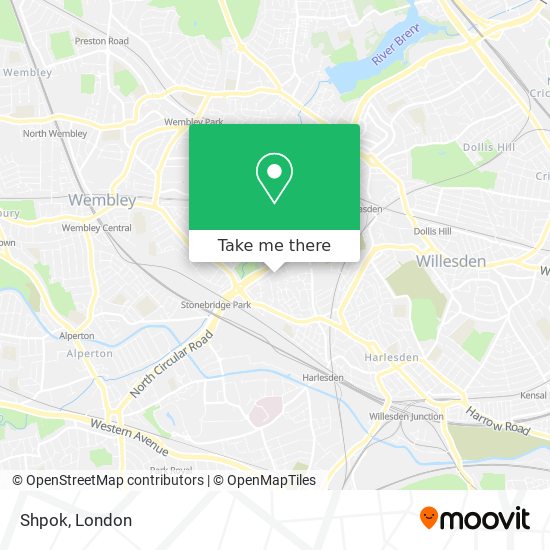 Shpok map
