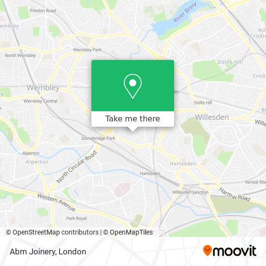 Abm Joinery map