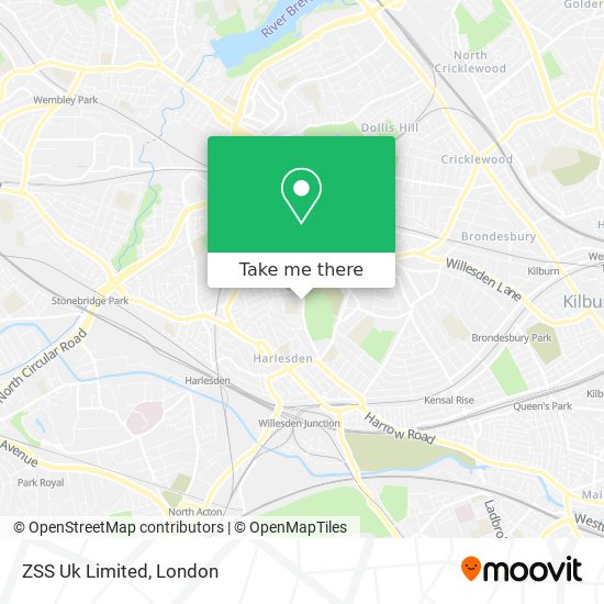 ZSS Uk Limited map