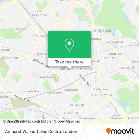 Amherst Walkie Talkie Centre map