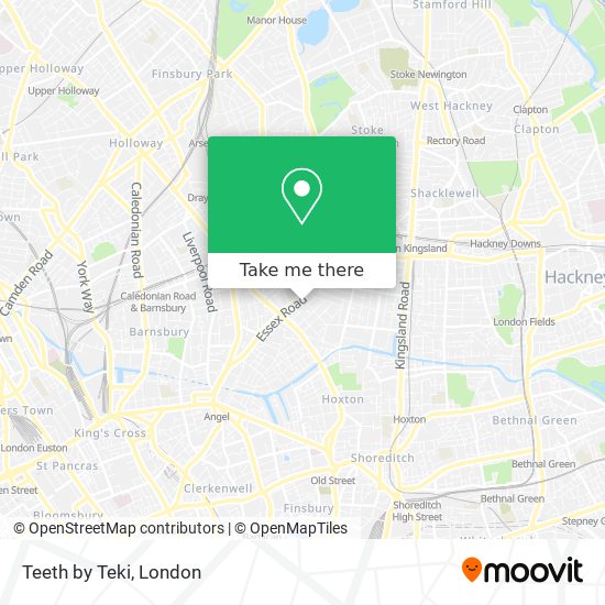 Teeth by Teki map