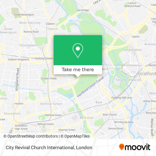 City Revival Church International map