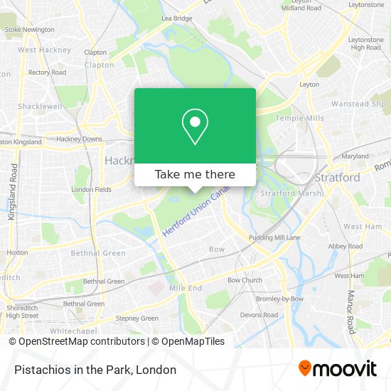 Pistachios in the Park map