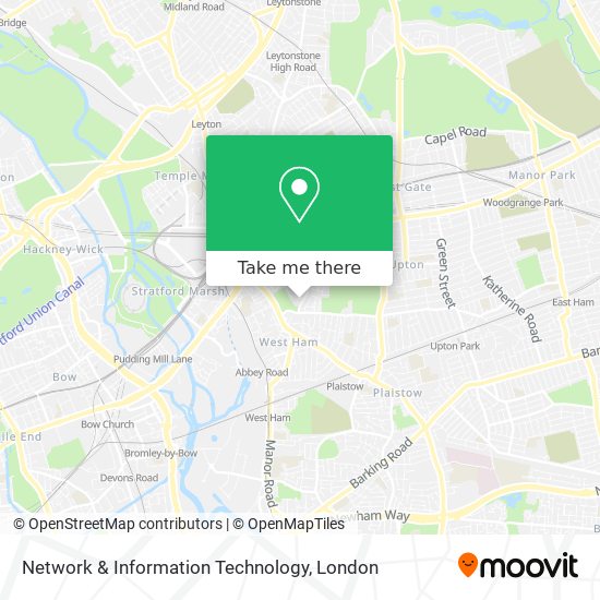 Network & Information Technology map