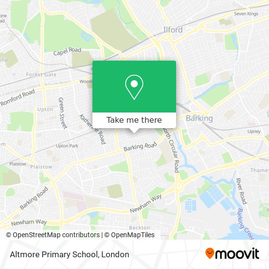 Altmore Primary School map