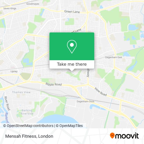 Mensah Fitness map