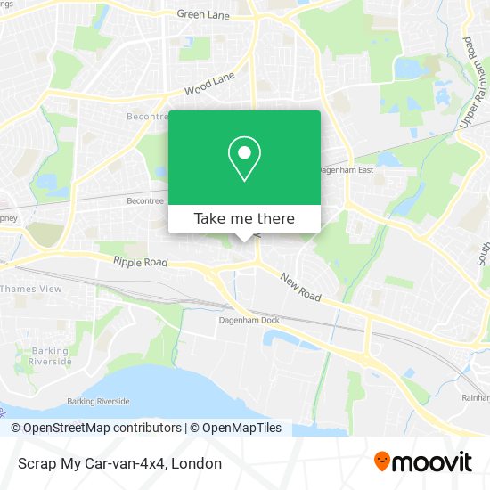 Scrap My Car-van-4x4 map