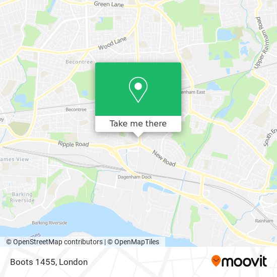 Boots 1455 map