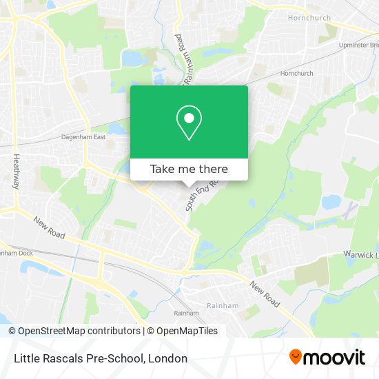Little Rascals Pre-School map