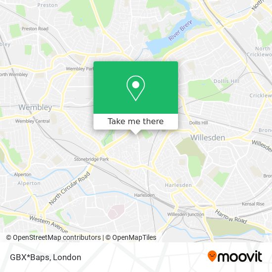GBX*Baps map