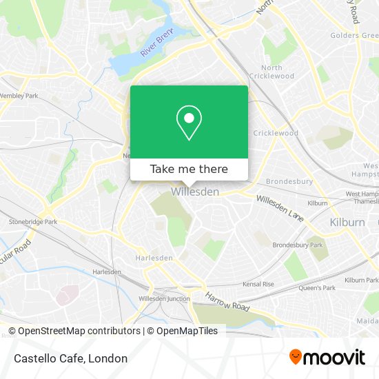 Castello Cafe map