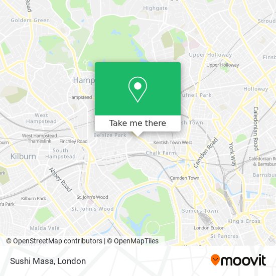 Sushi Masa map